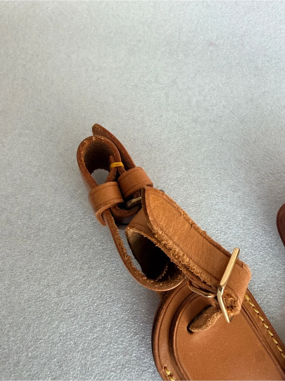 Louis Vuitton Paris Made in France Luggage Tags Set